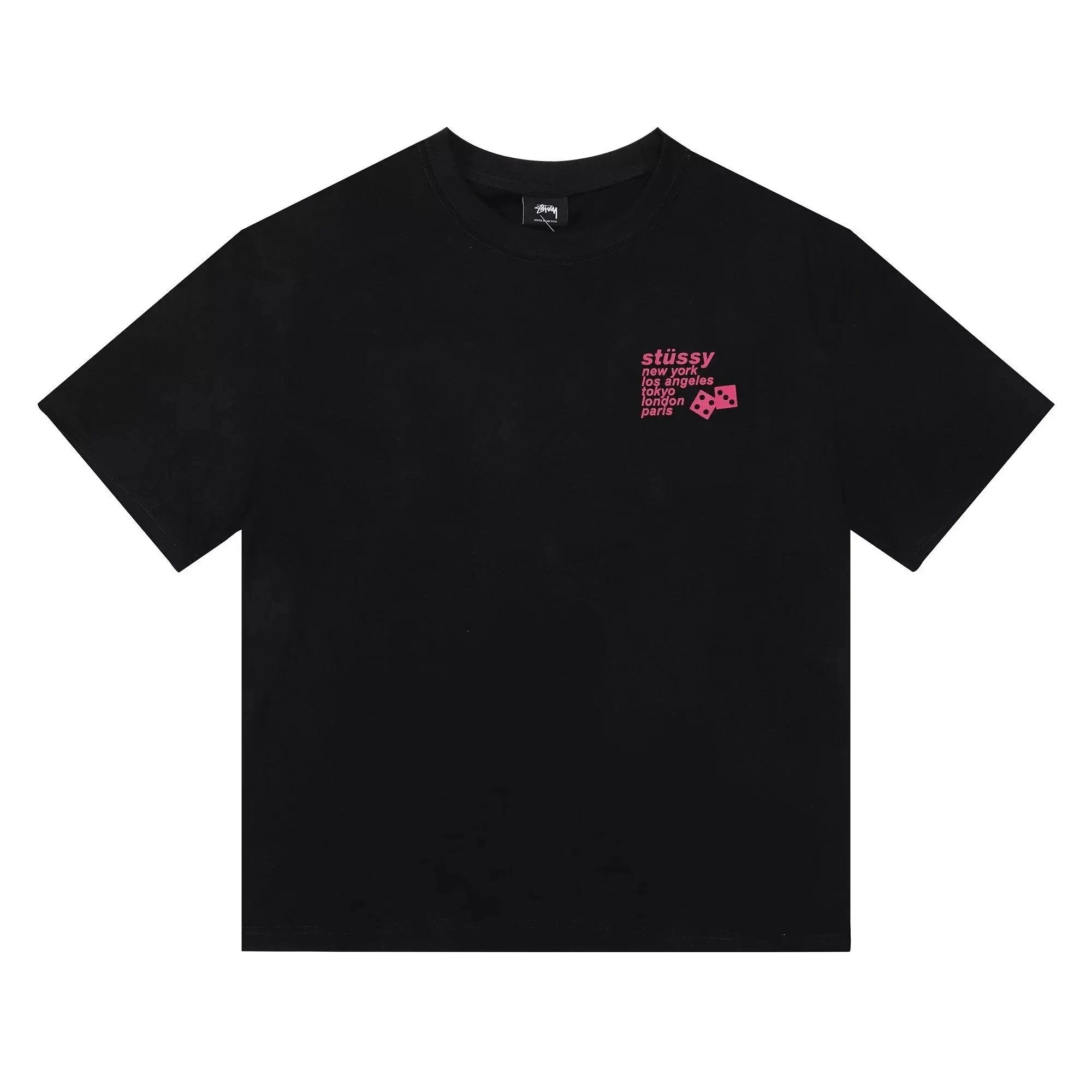 Stüssy T-Shirts Short-sleeve crew-neck logo graphic T-shirt image 8