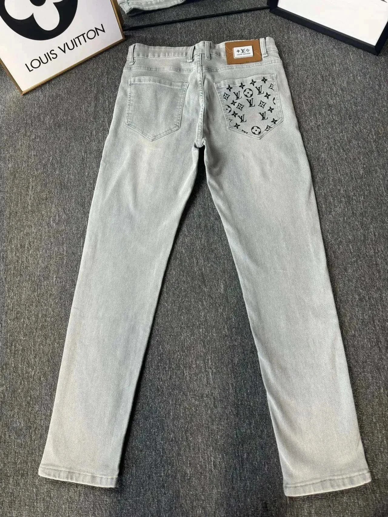 Louis Vuitton Jeans Monogram Pocket Design image 13