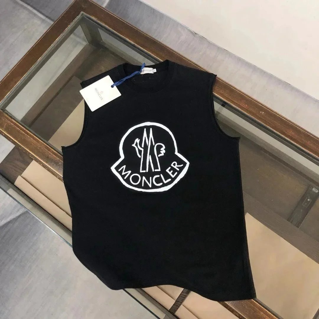 Moncler Vests Crewneck Graphic Vest — 21