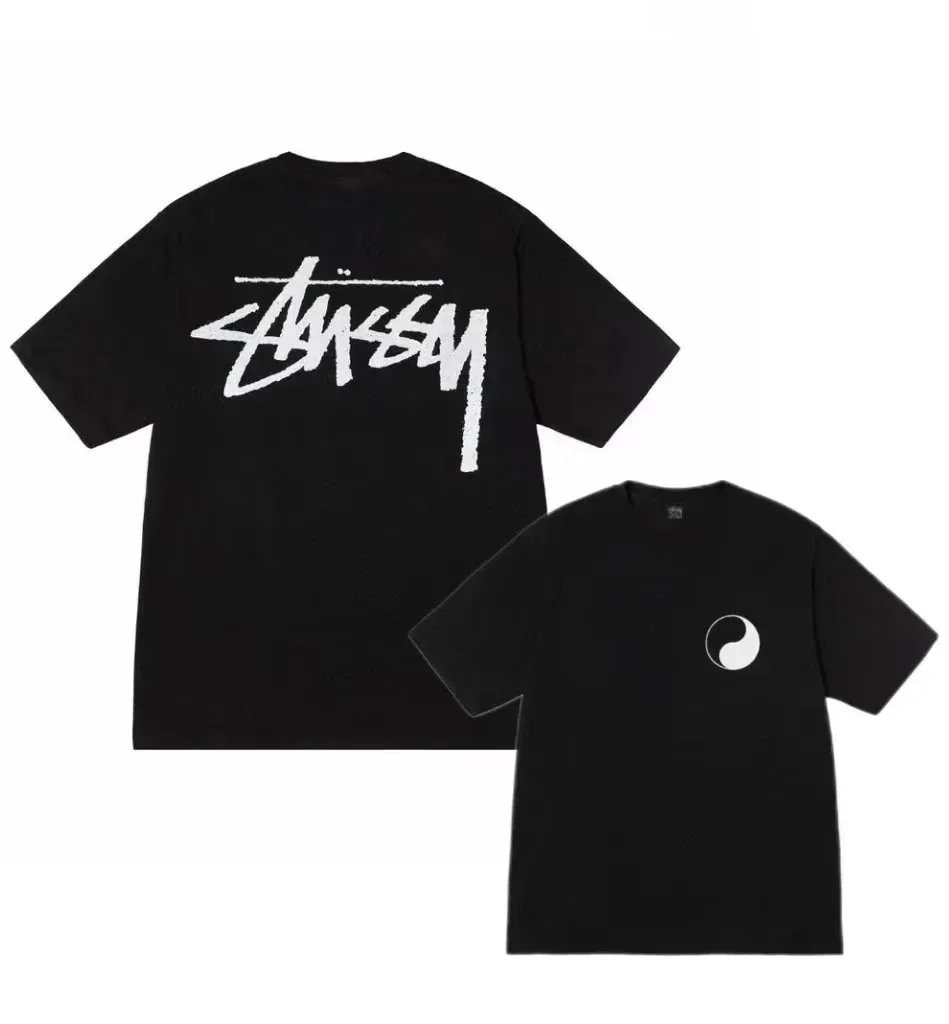 Stüssy T-Shirts Short-Sleeve Logo Graphic — 29