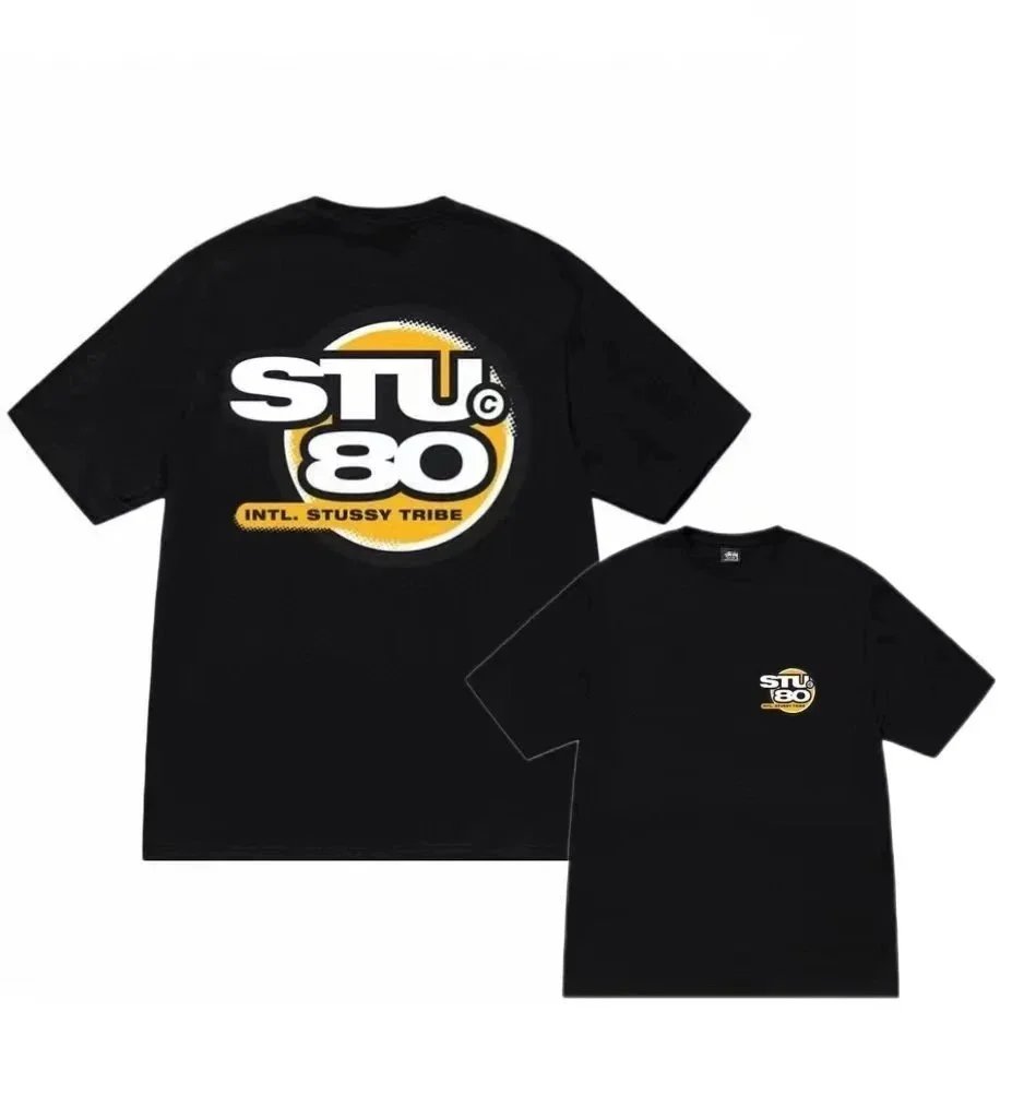 Stüssy T-Shirts Short-Sleeve Logo Graphic — 37
