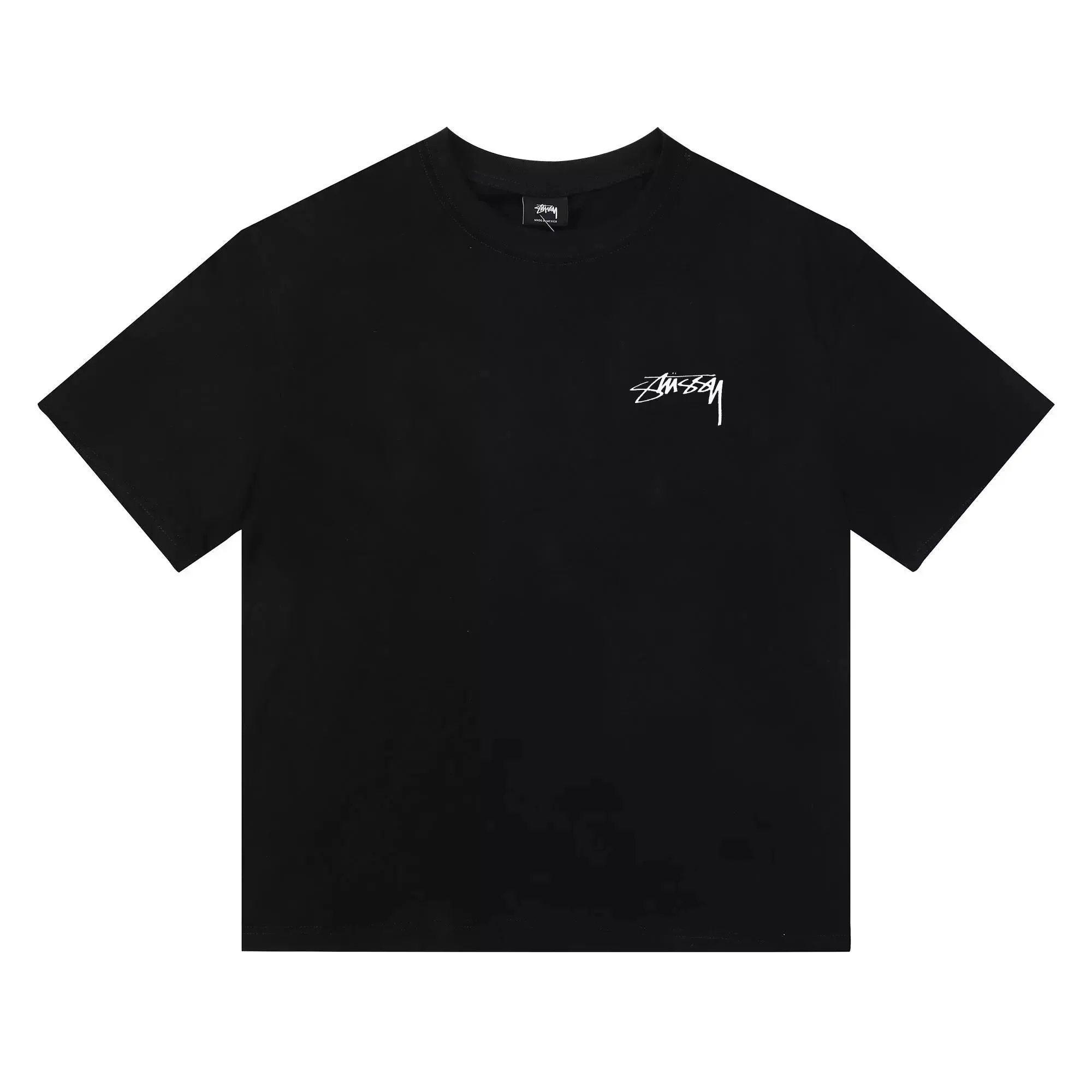 Stüssy T-Shirts Short-sleeve crew-neck logo graphic T-shirt — 25