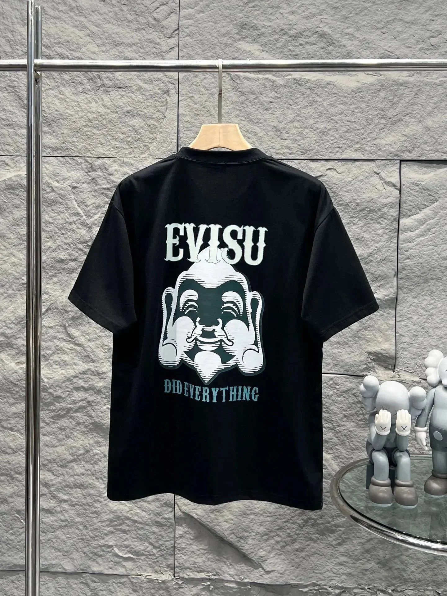 EVISU T-Shirts Short-Sleeve Logo Graphic T-Shirt image 11
