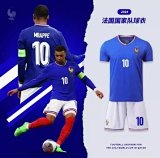 France National Team 2024 Home Kit (Mbappé #10) Sports Jerseys [18 styles]