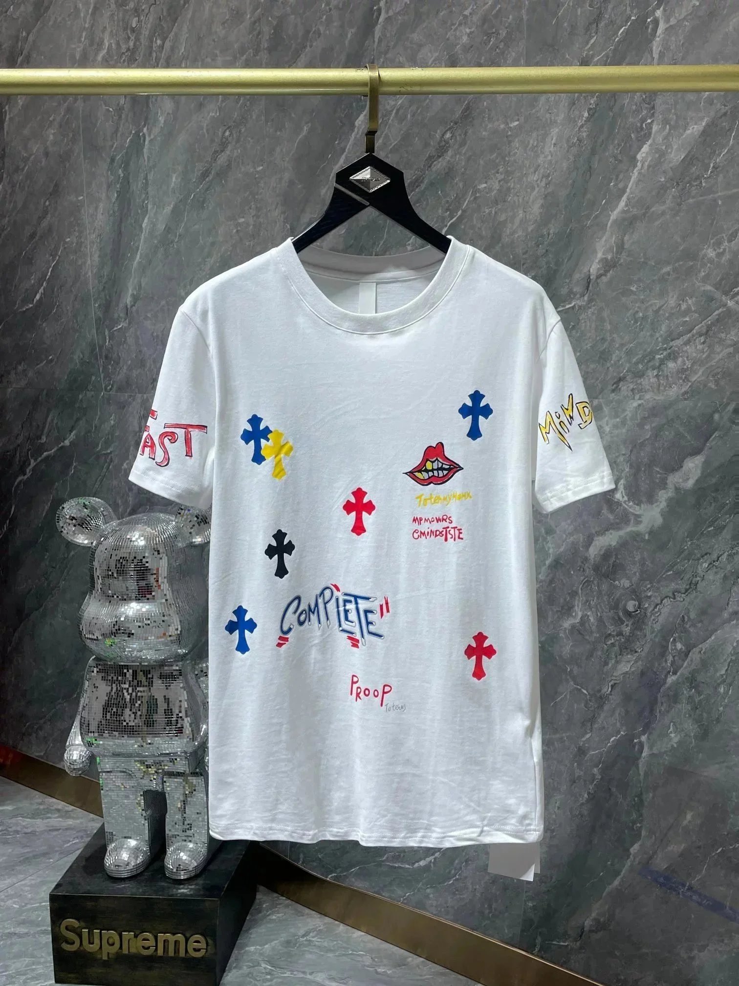 Chrome Hearts T-Shirts Graphic Pocket Short-Sleeve — 22