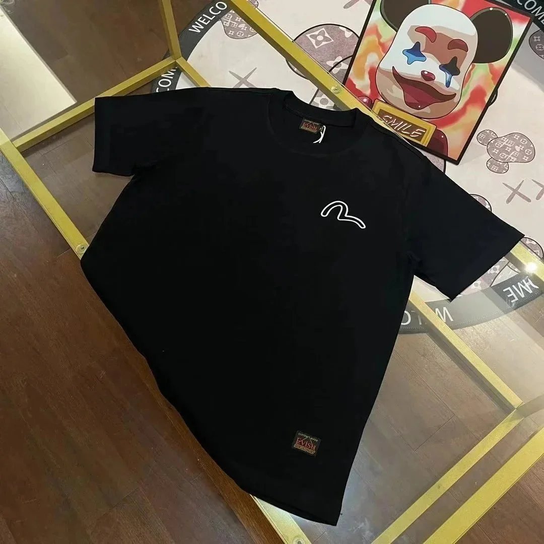 EVISU T-Shirts Short-Sleeve Logo Graphic T-Shirt — 27