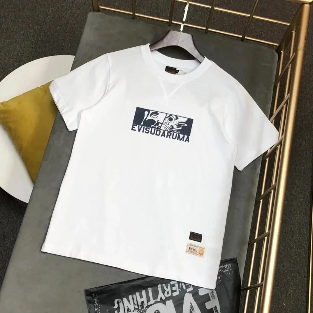 EVISU T-Shirts Short-Sleeve Logo Graphic T-Shirt — 18