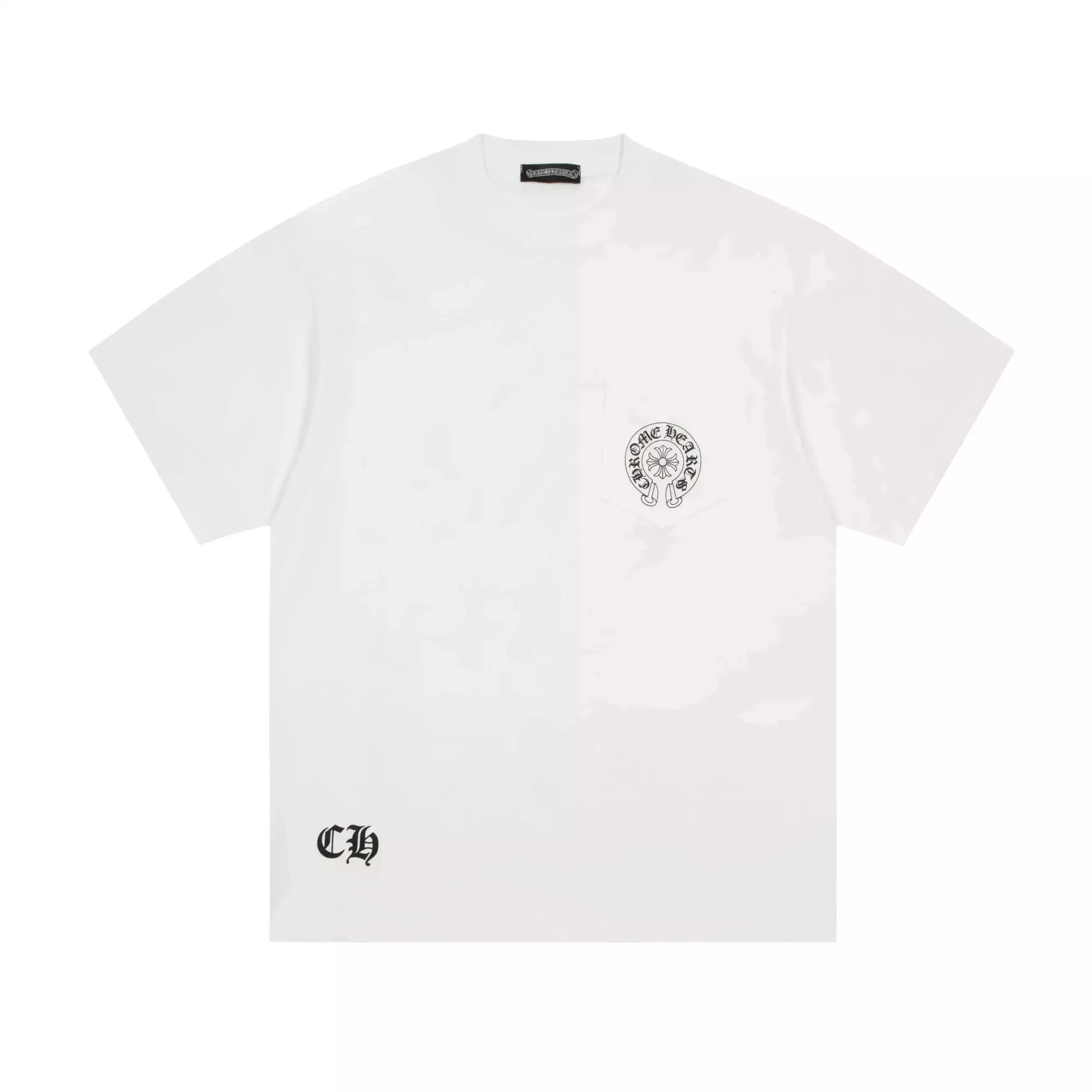 Chrome Hearts T-Shirts Short-sleeve graphic T-shirt with cross motifs image 5