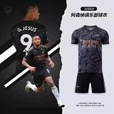 Arsenal 2022 World Cup Qatar Away Kit (Black Geometric Pattern) Sports Jersey/Shorts [29 styles]