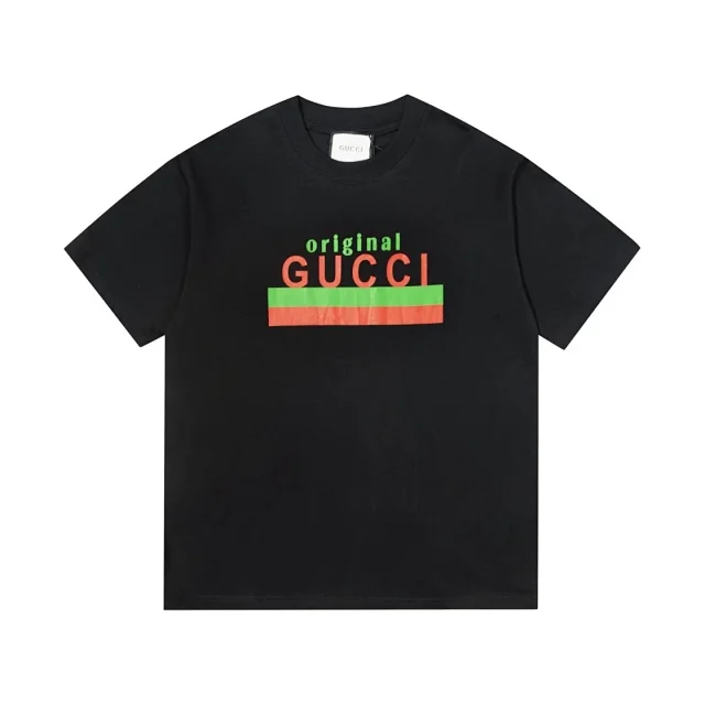 Gucci T-Shirts Short-Sleeve Graphic T-Shirt product detail image 13