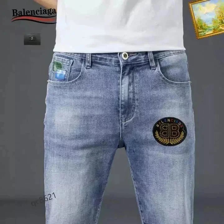 Unbranded Shorts Denim with patches and distressed details image 6