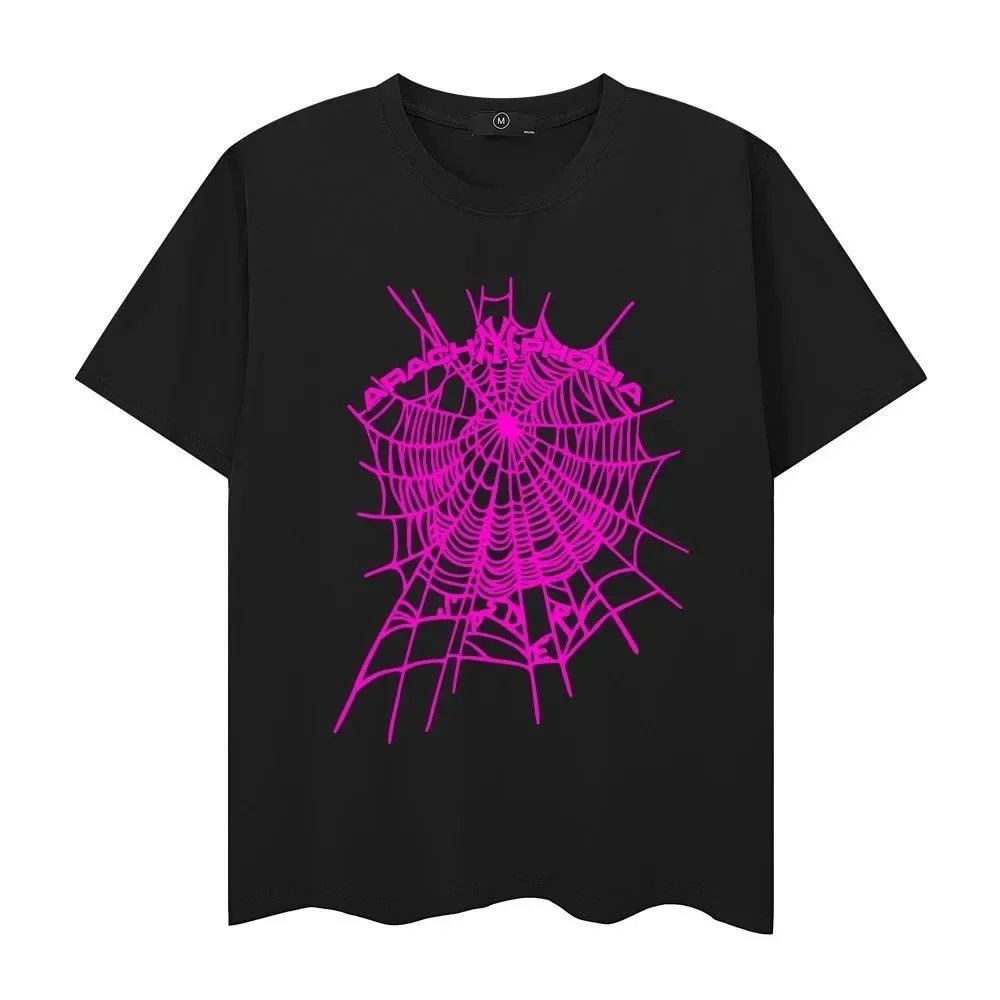 Sp5der T-Shirts Graphic-print crew-neck — 4