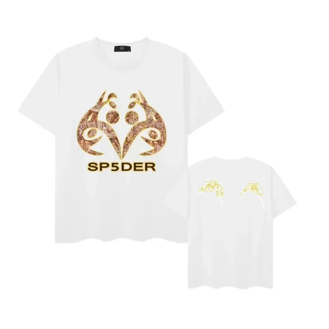 Sp5der T-Shirts Graphic-print crew-neck — 11
