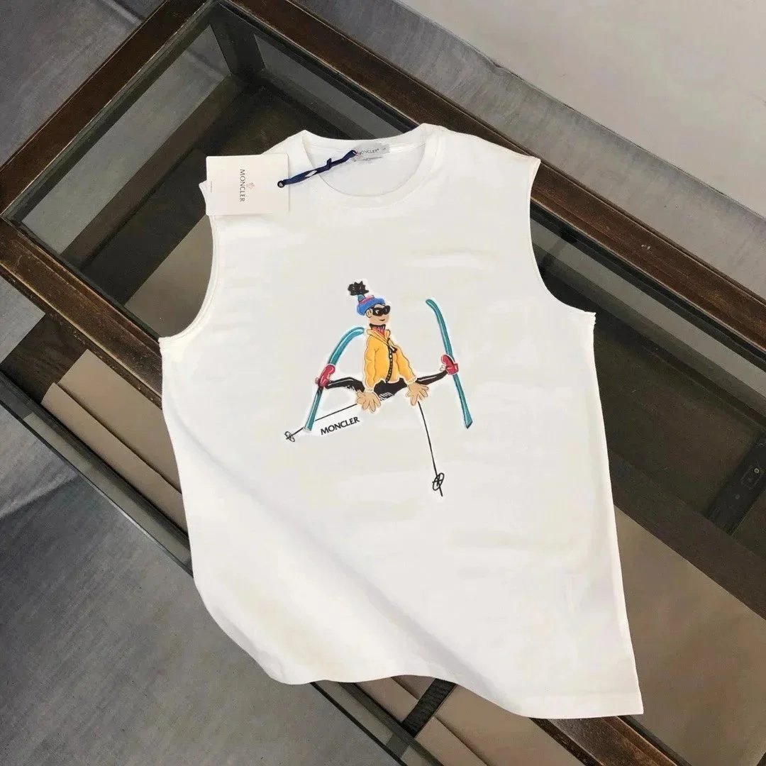 Moncler Vests Crewneck Graphic Vest image 7