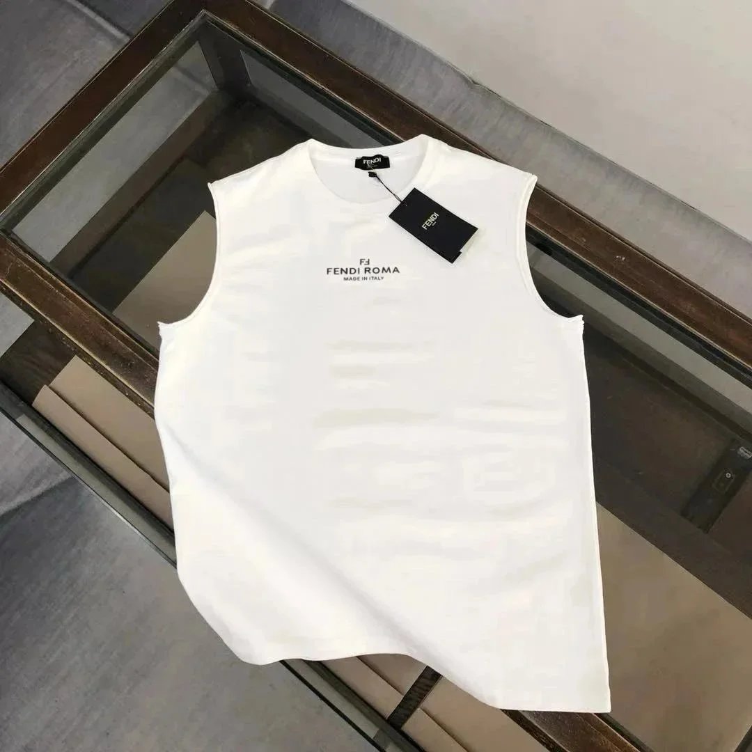 Moncler Vests Crewneck Graphic Vest — 33