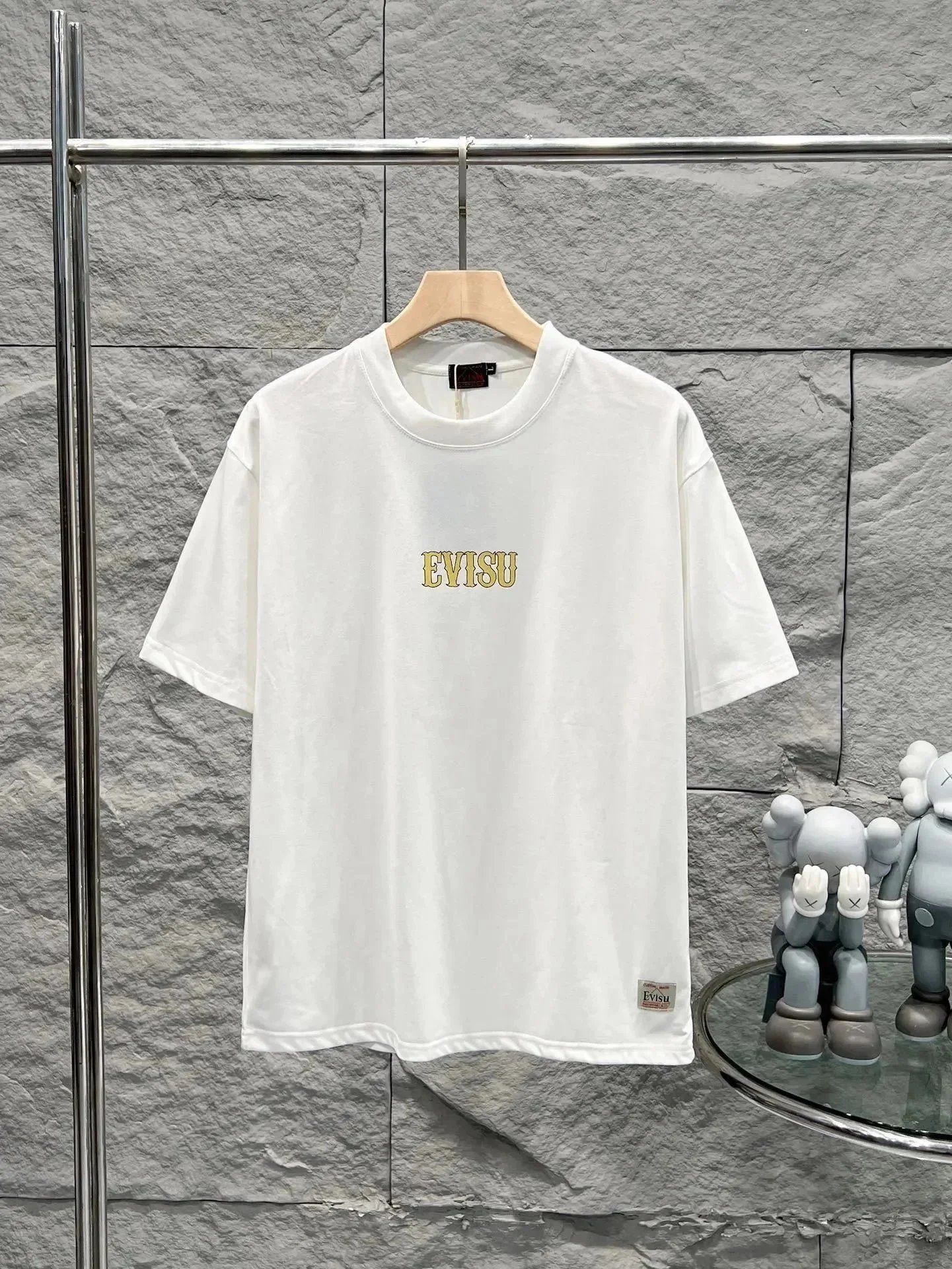 EVISU T-Shirts Short-Sleeve Logo Graphic T-Shirt — 21