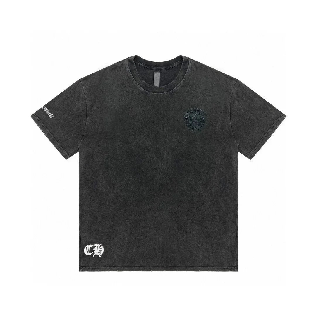 Chrome Hearts T-Shirts logo graphic short-sleeve T-shirt image 14