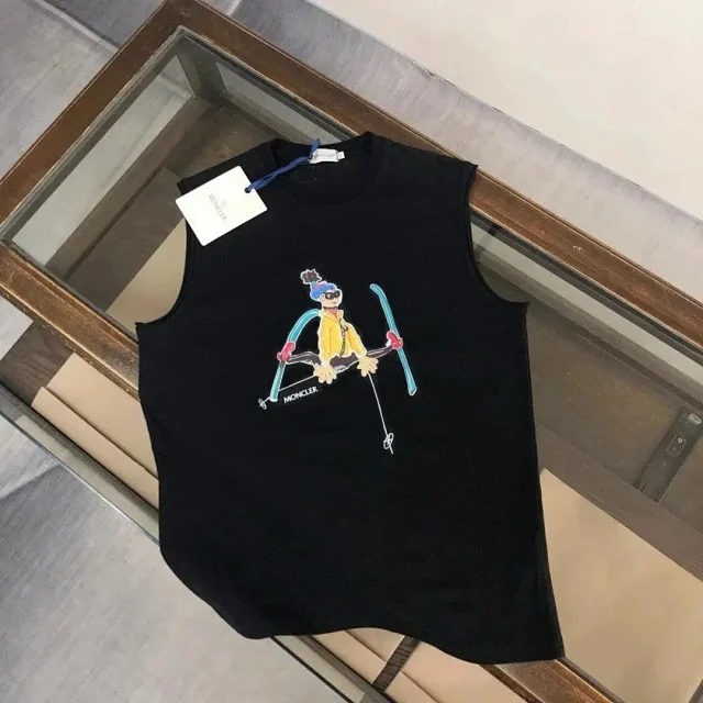 Moncler Vests Crewneck Graphic Vest product detail image 6