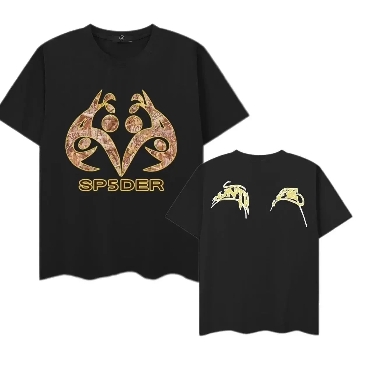 Sp5der T-Shirts Graphic-print crew-neck — 10