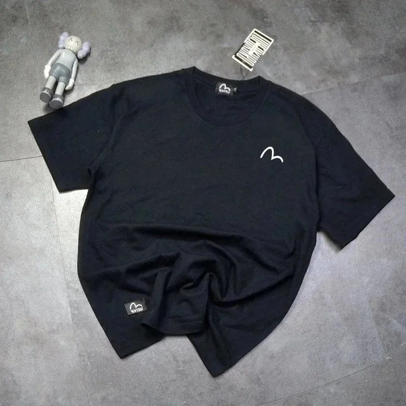 EVISU T-Shirts Short-Sleeve Logo Graphic T-Shirt — 24