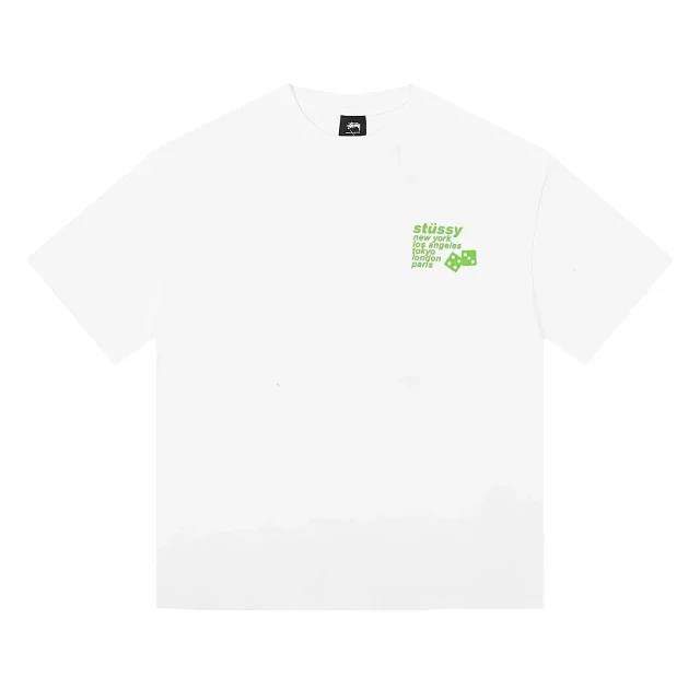 Stüssy T-Shirts Short-sleeve crew-neck logo graphic T-shirt product detail image 7