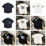 Dior Oblique & Atelier T-Shirt/Short-Sleeve Shirt [10 styles]