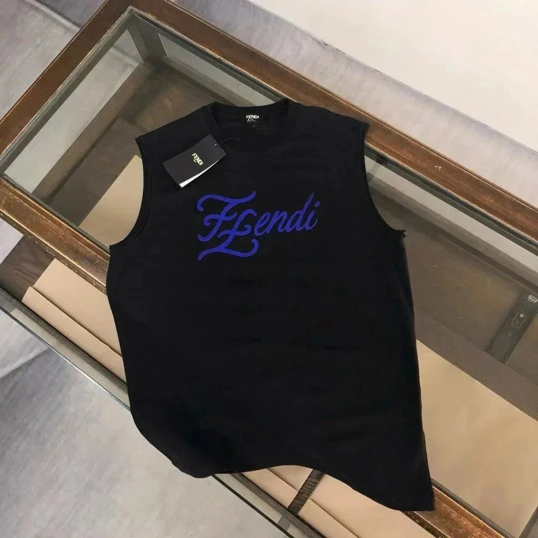 Moncler Vests Crewneck Graphic Vest — 35