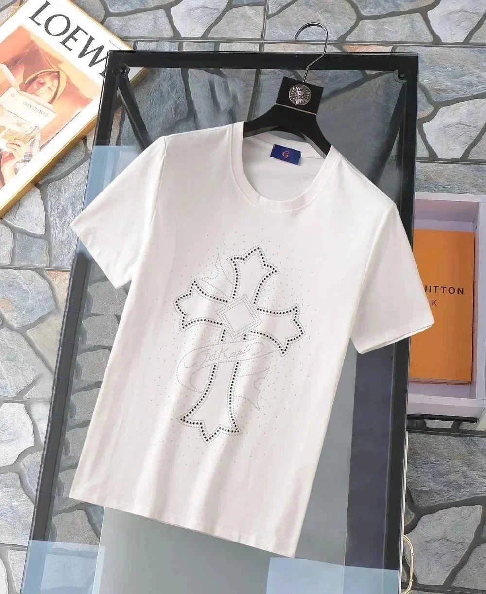 Chrome Hearts T-Shirts logo graphic short-sleeve T-shirt — 19
