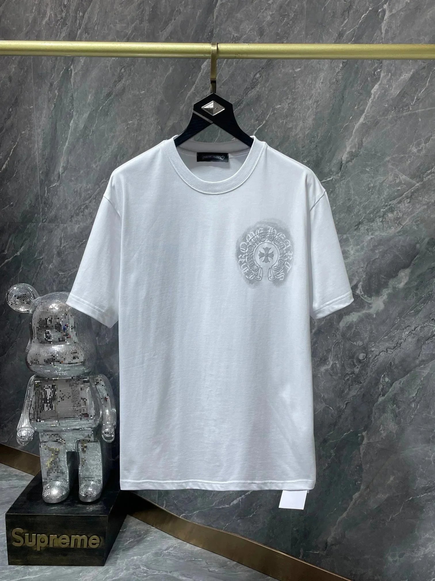 Chrome Hearts T-Shirts logo graphic short-sleeve T-shirt — 30