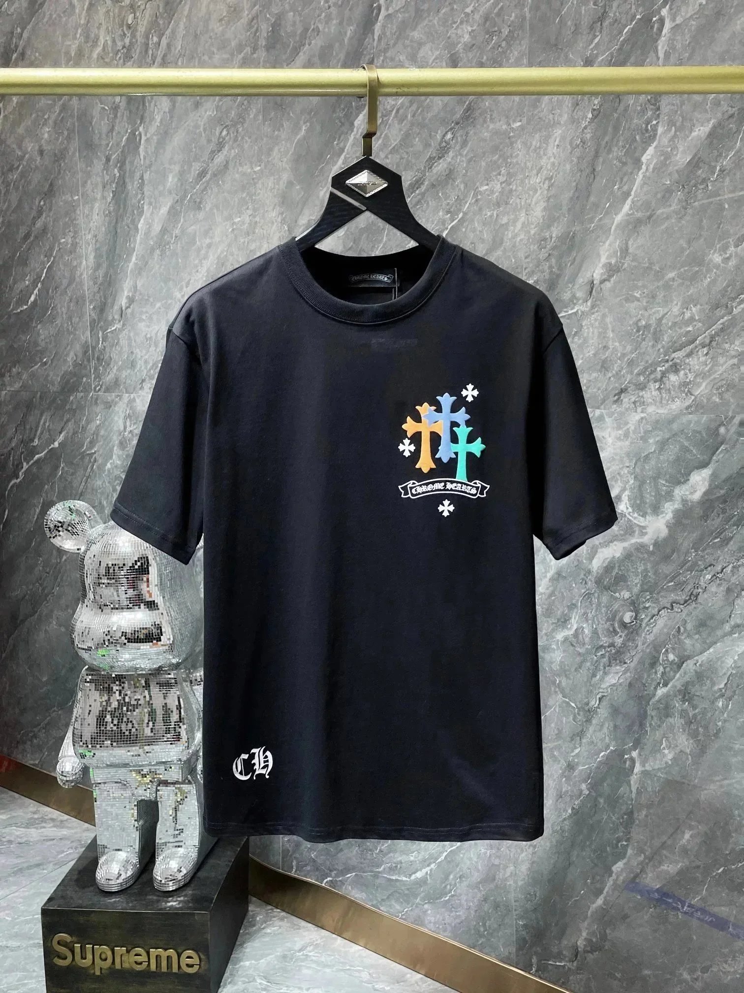 Chrome Hearts T-Shirts Graphic Pocket Short-Sleeve — 25