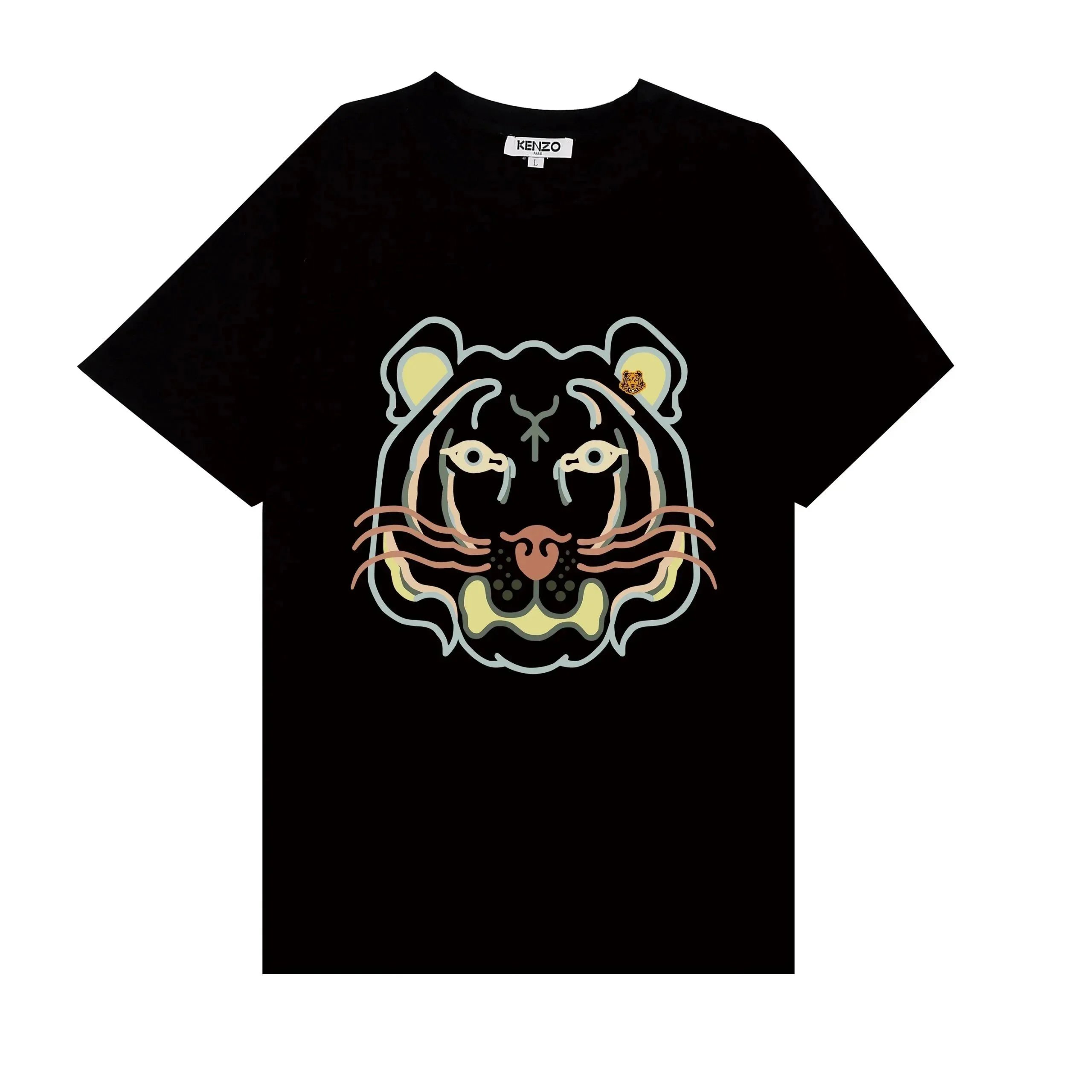 Kenzo T-Shirts Tiger Graphic Short-Sleeve T-Shirt — 24