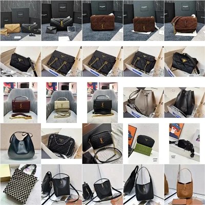 YSL Loulou, Prada Re-Edition 2005, and Bucket Bags [38 styles]