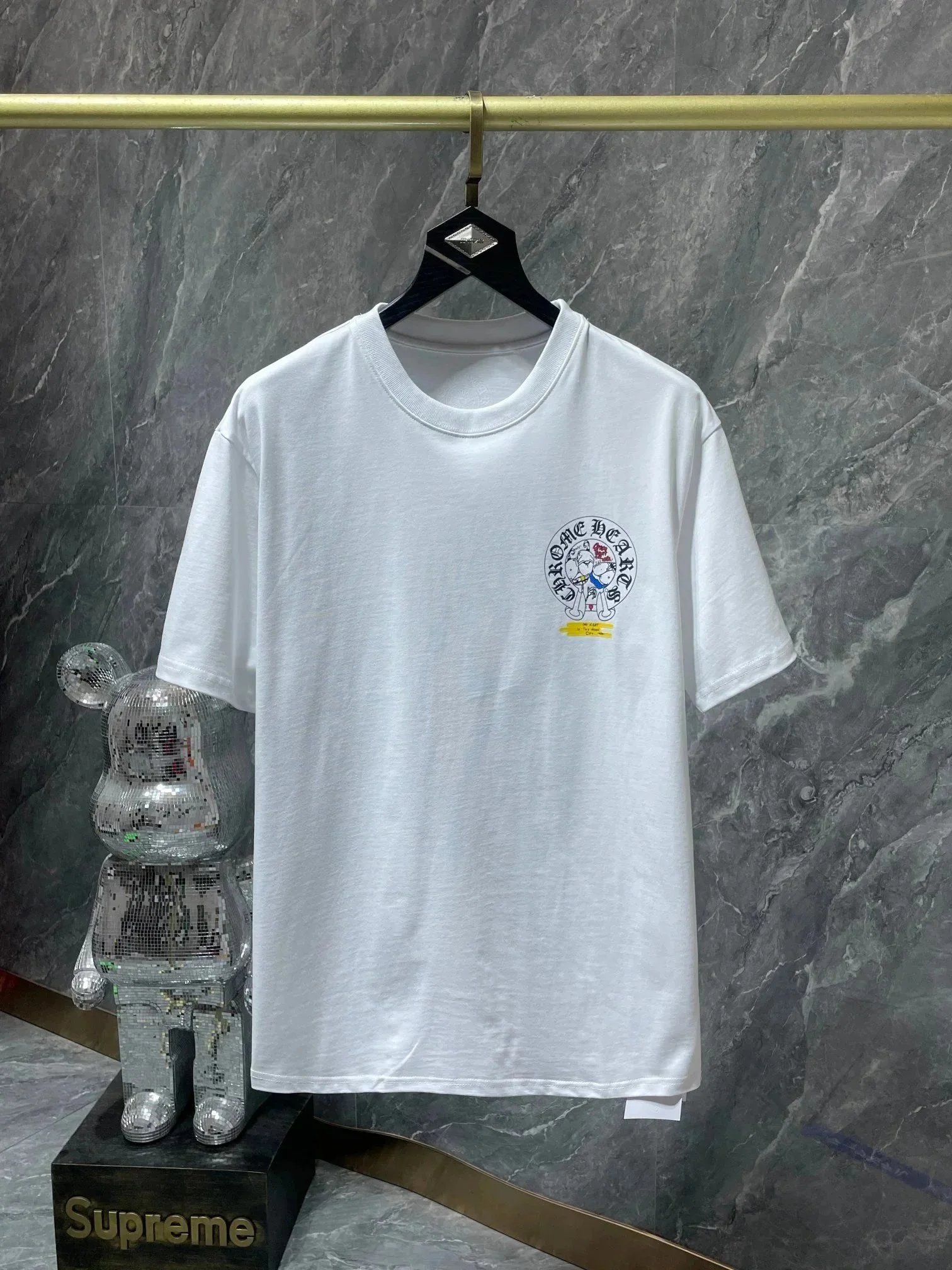 Chrome Hearts T-Shirts Graphic Pocket Short-Sleeve — 31