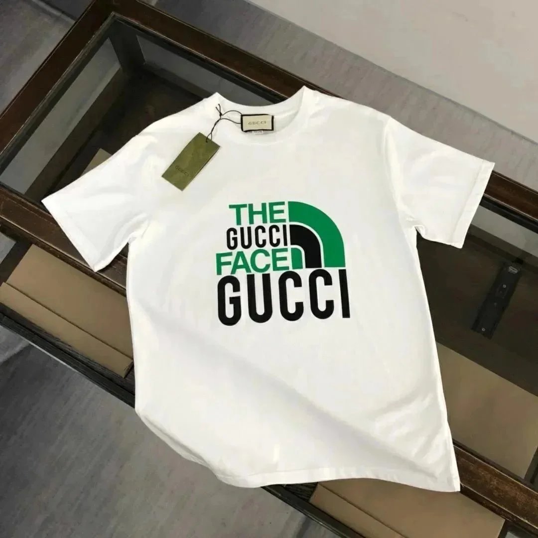 Gucci T-Shirts Graphic Print Short-Sleeve T-Shirt — 14