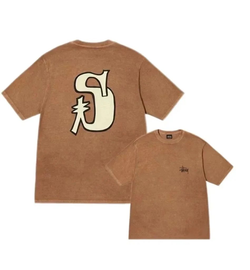 Stüssy T-Shirts Short-Sleeve Logo Graphic — 34
