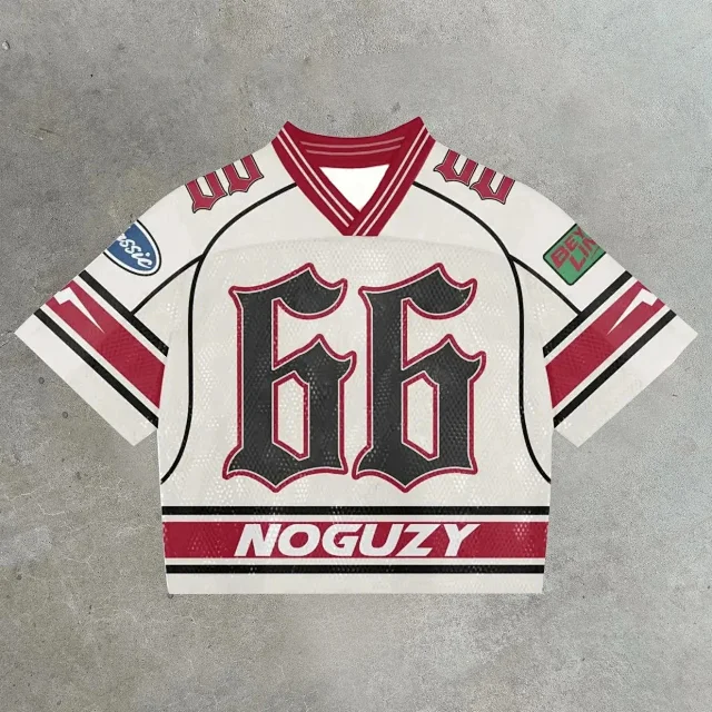 Unbranded Football Jerseys Mesh V-Neck Graphic Jersey product detail image 36
