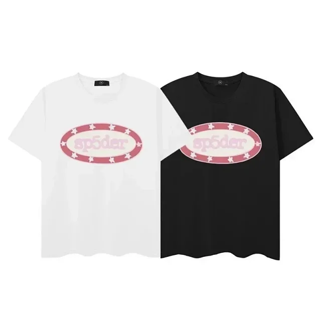 Sp5der T-Shirts Graphic-print crew-neck product detail image 9