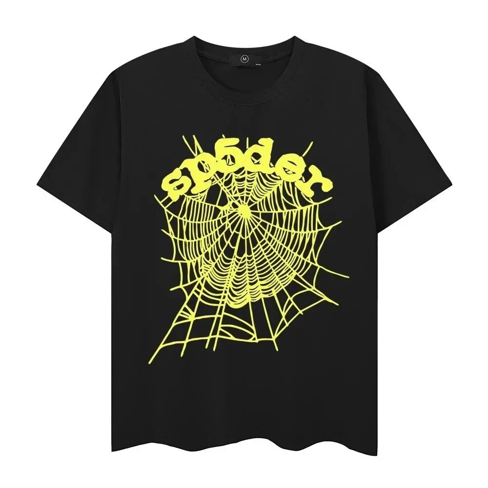 Sp5der T-Shirts Graphic-print crew-neck — 7