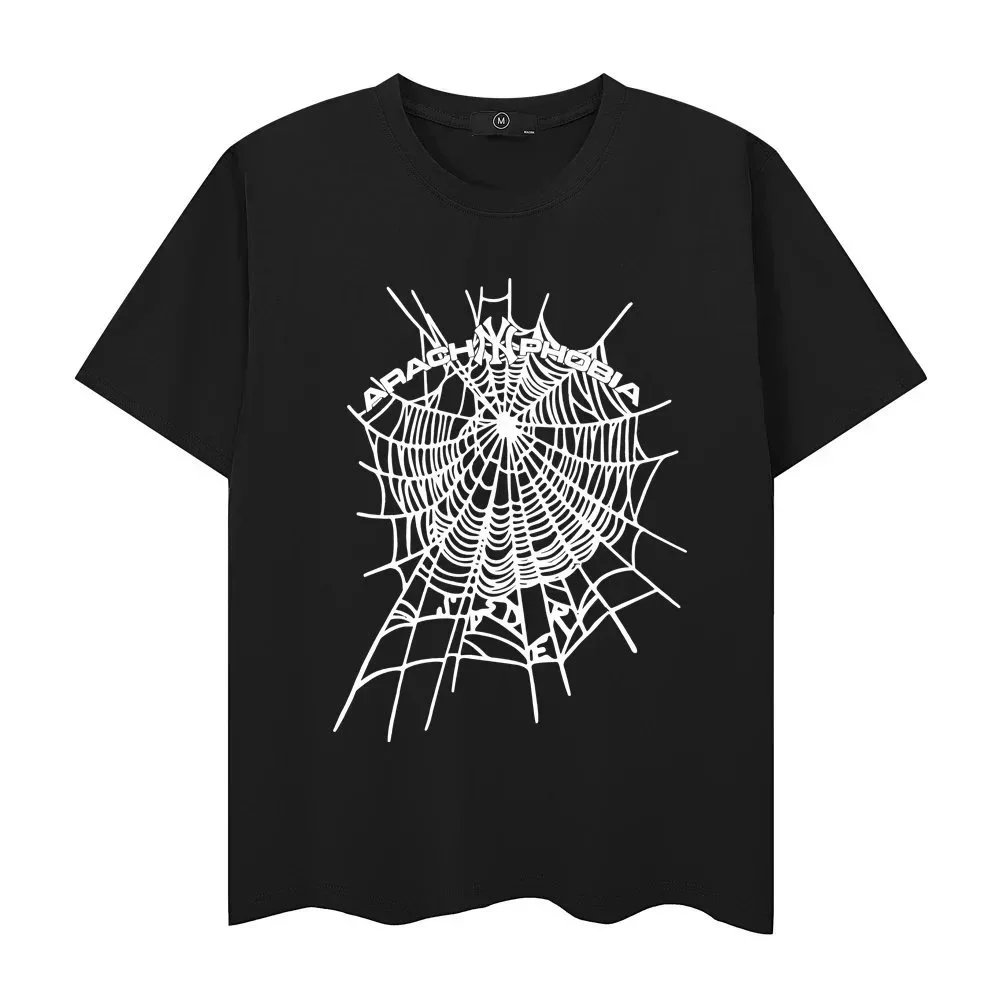 Sp5der T-Shirts Graphic-print crew-neck — 3