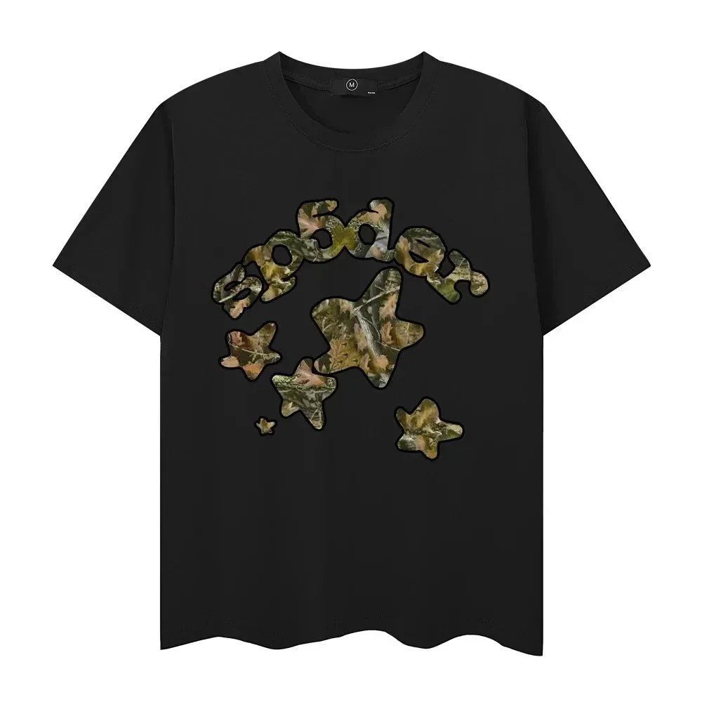 Sp5der T-Shirts Graphic-print crew-neck — 15