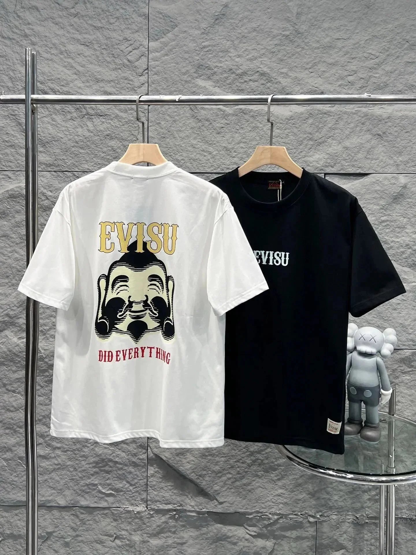 EVISU T-Shirts Short-Sleeve Logo Graphic T-Shirt image 13
