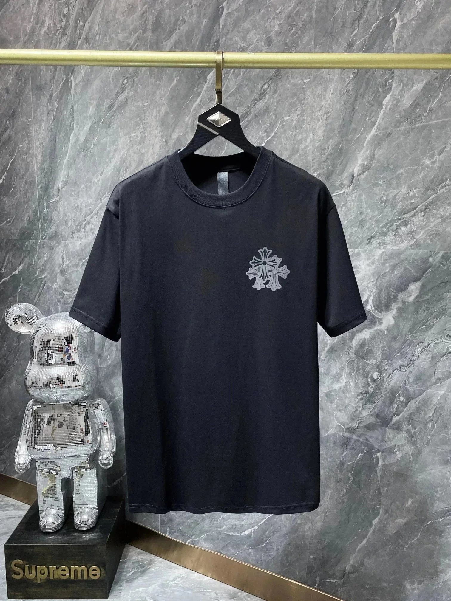Chrome Hearts T-Shirts logo graphic short-sleeve T-shirt image 4