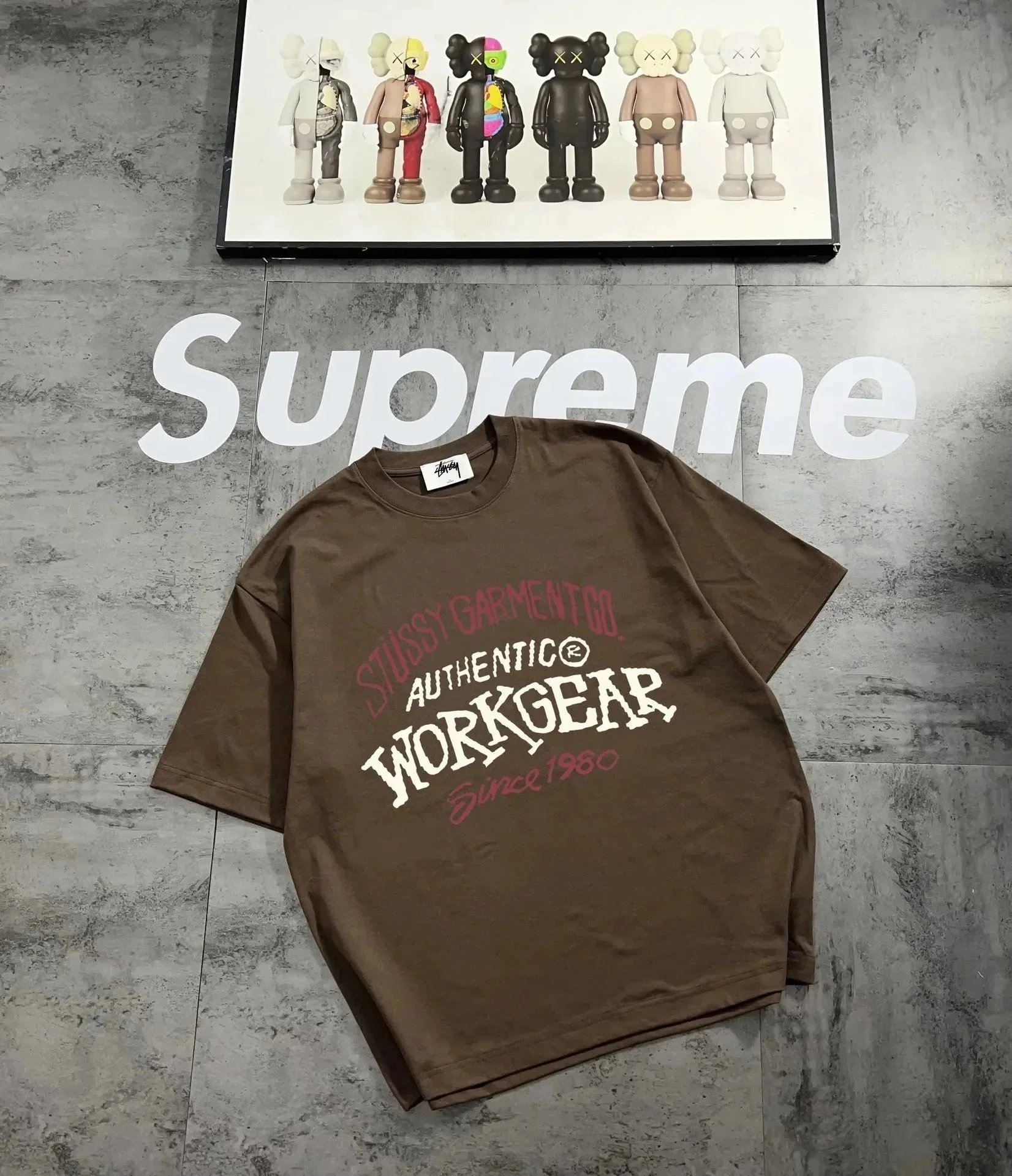 Stüssy Sticker collage and 8-ball graphic designs — 12