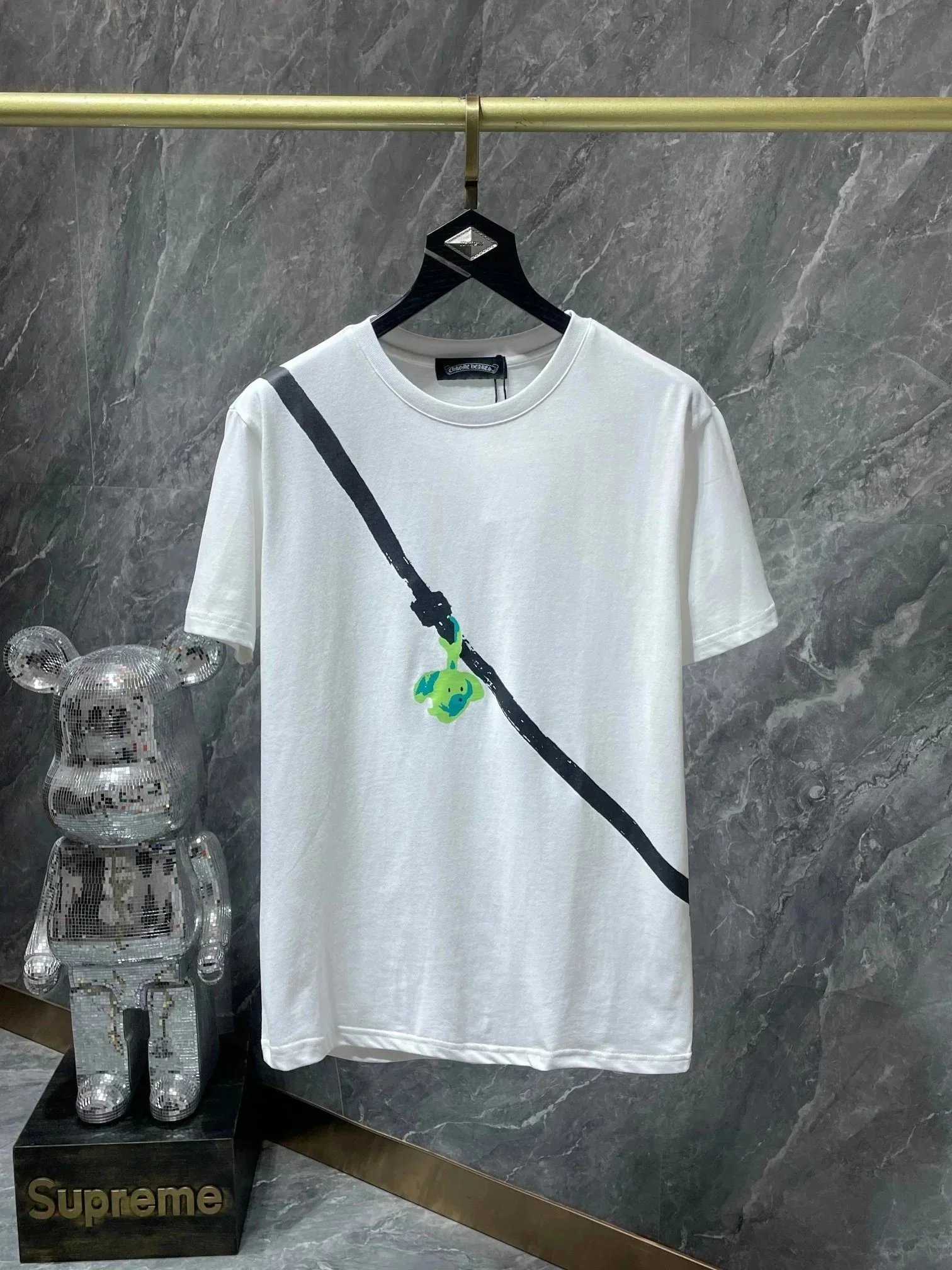Chrome Hearts T-Shirts logo graphic short-sleeve T-shirt — 27