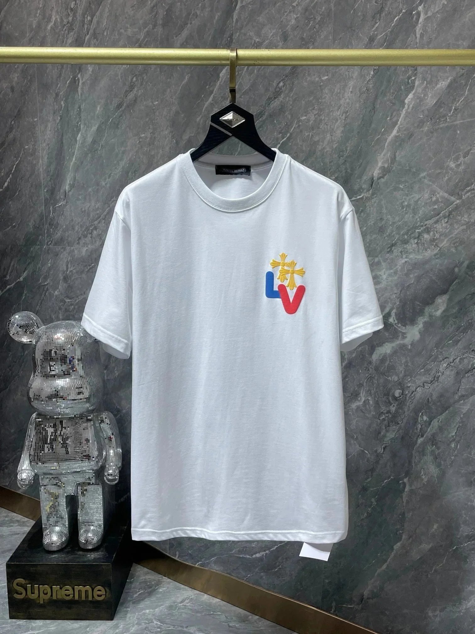 Chrome Hearts T-Shirts logo graphic short-sleeve T-shirt — 29