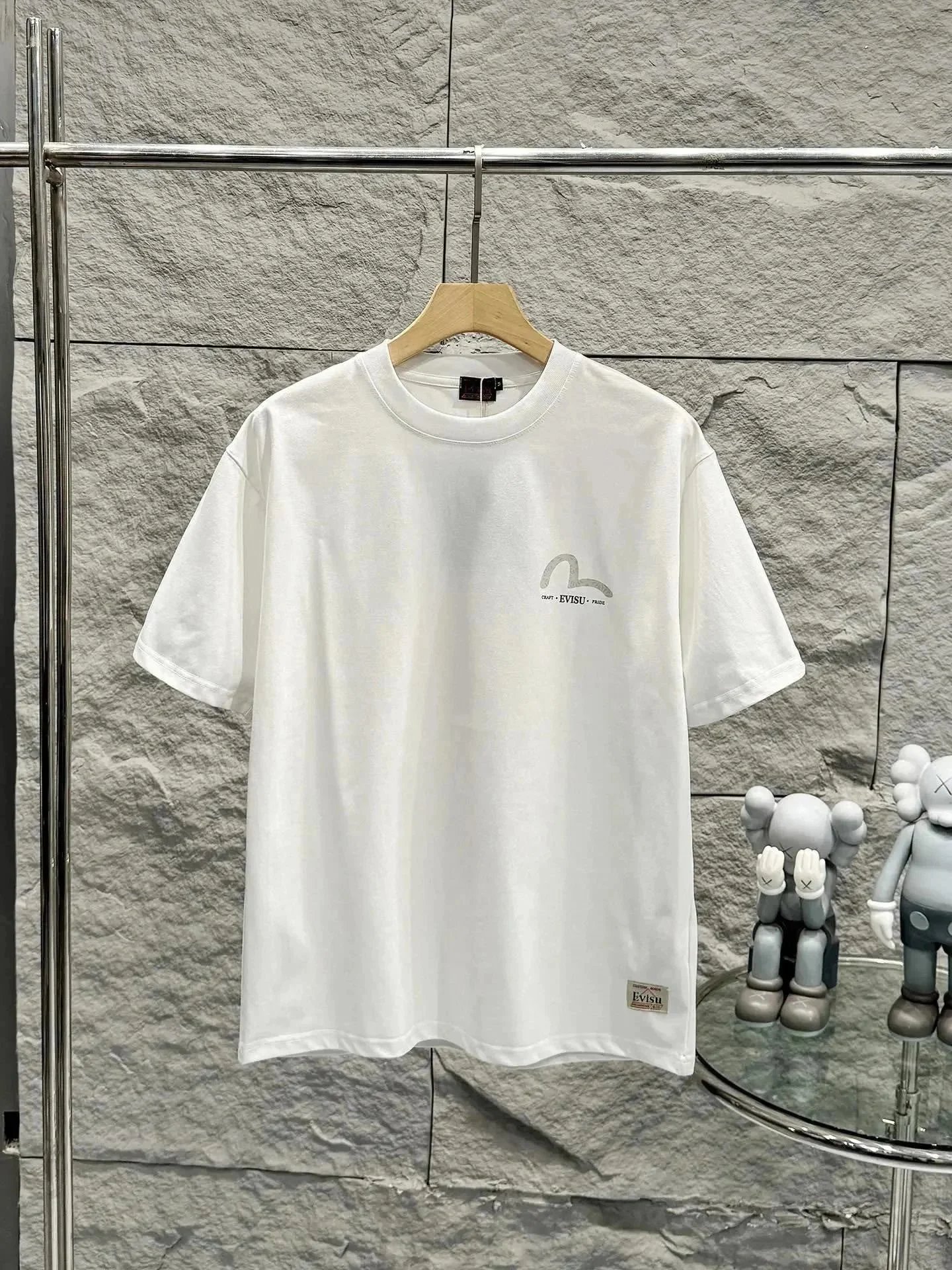 EVISU T-Shirts Short-Sleeve Logo Graphic T-Shirt — 30