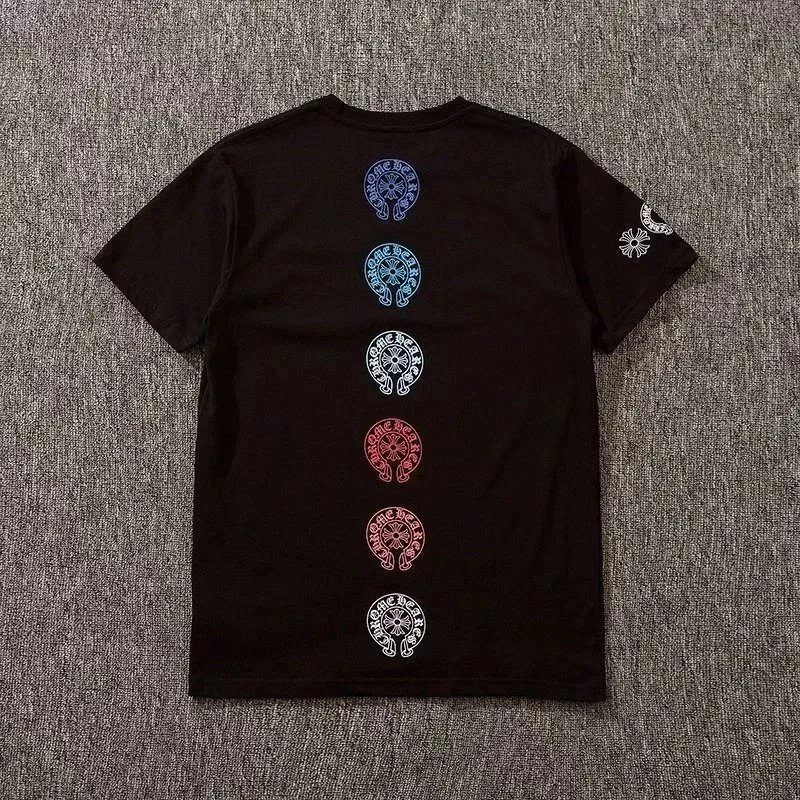 Chrome Hearts Multi-Logo Vertical Print T-Shirt [13 styles]
