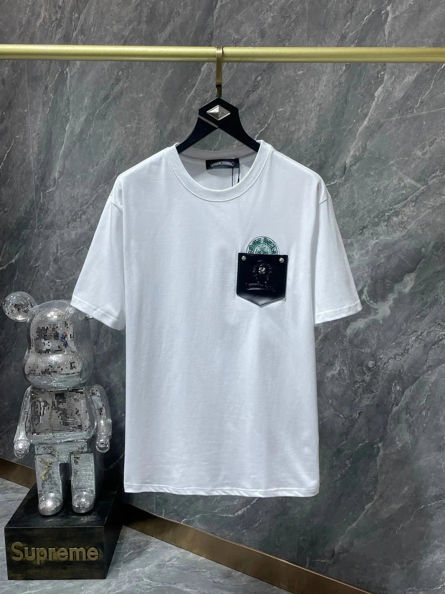 Chrome Hearts T-Shirts logo graphic short-sleeve T-shirt — 37