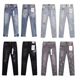 Purple Label Distressed Denim Jeans