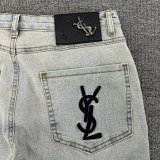 Saint Laurent Monogram Denim Jeans